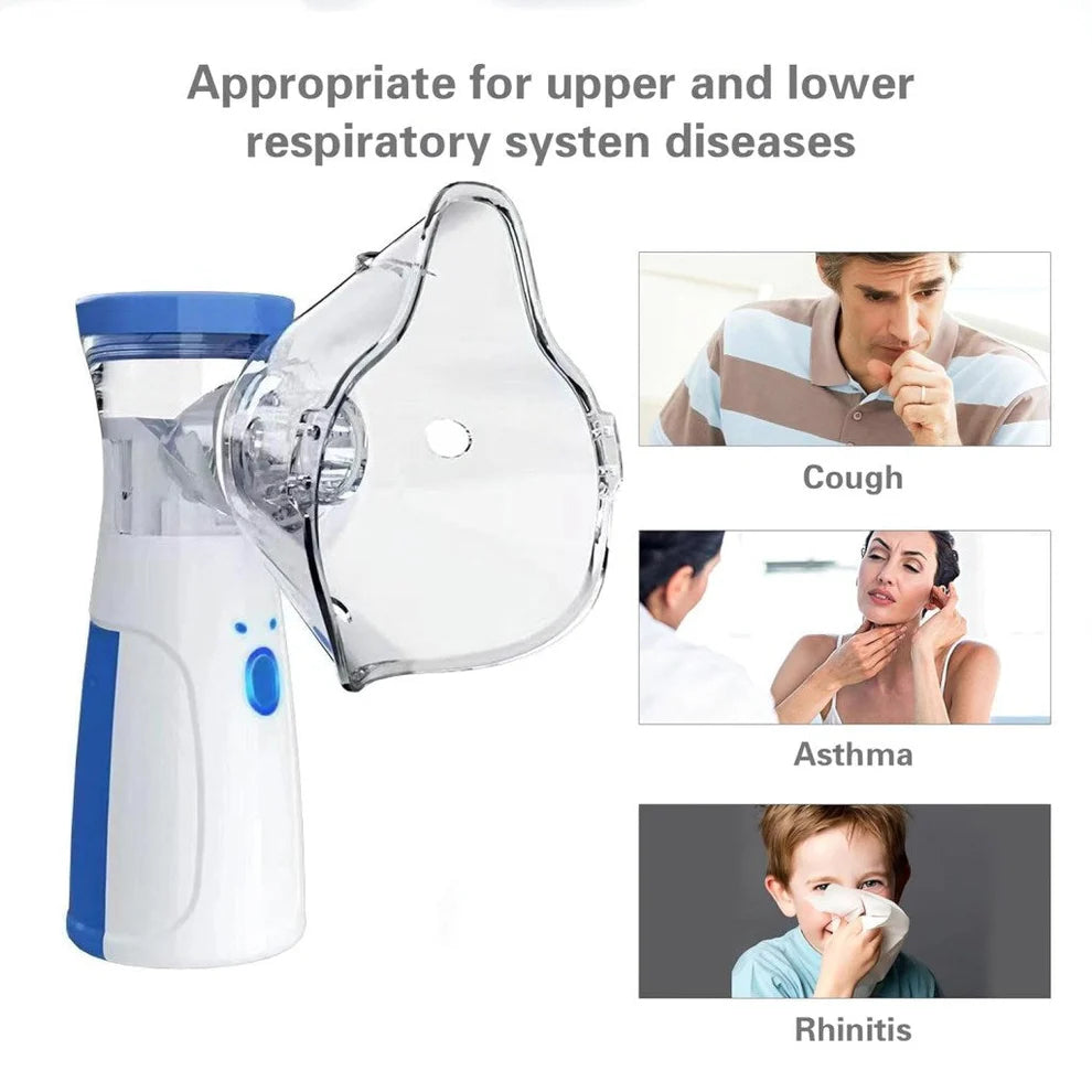 Portable Ultrasonic Rechargeable Mesh Nebulizer Machine