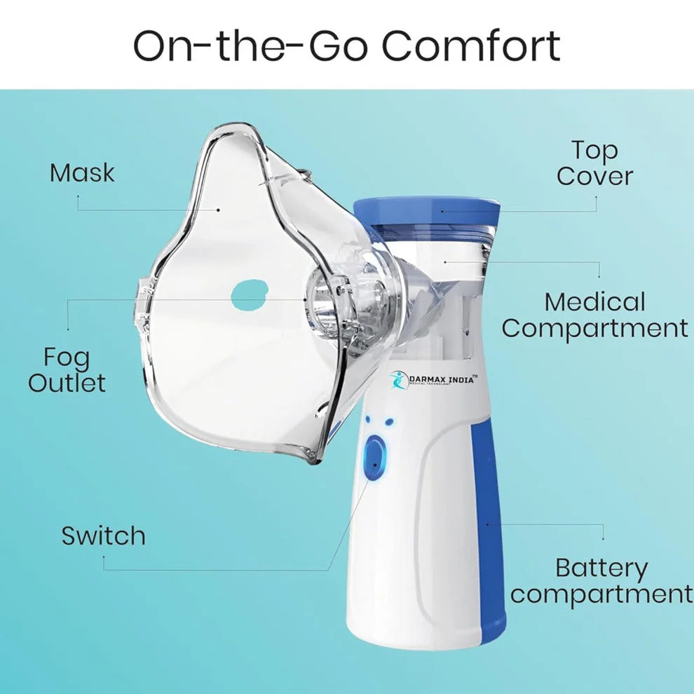 Portable Ultrasonic Rechargeable Mesh Nebulizer Machine